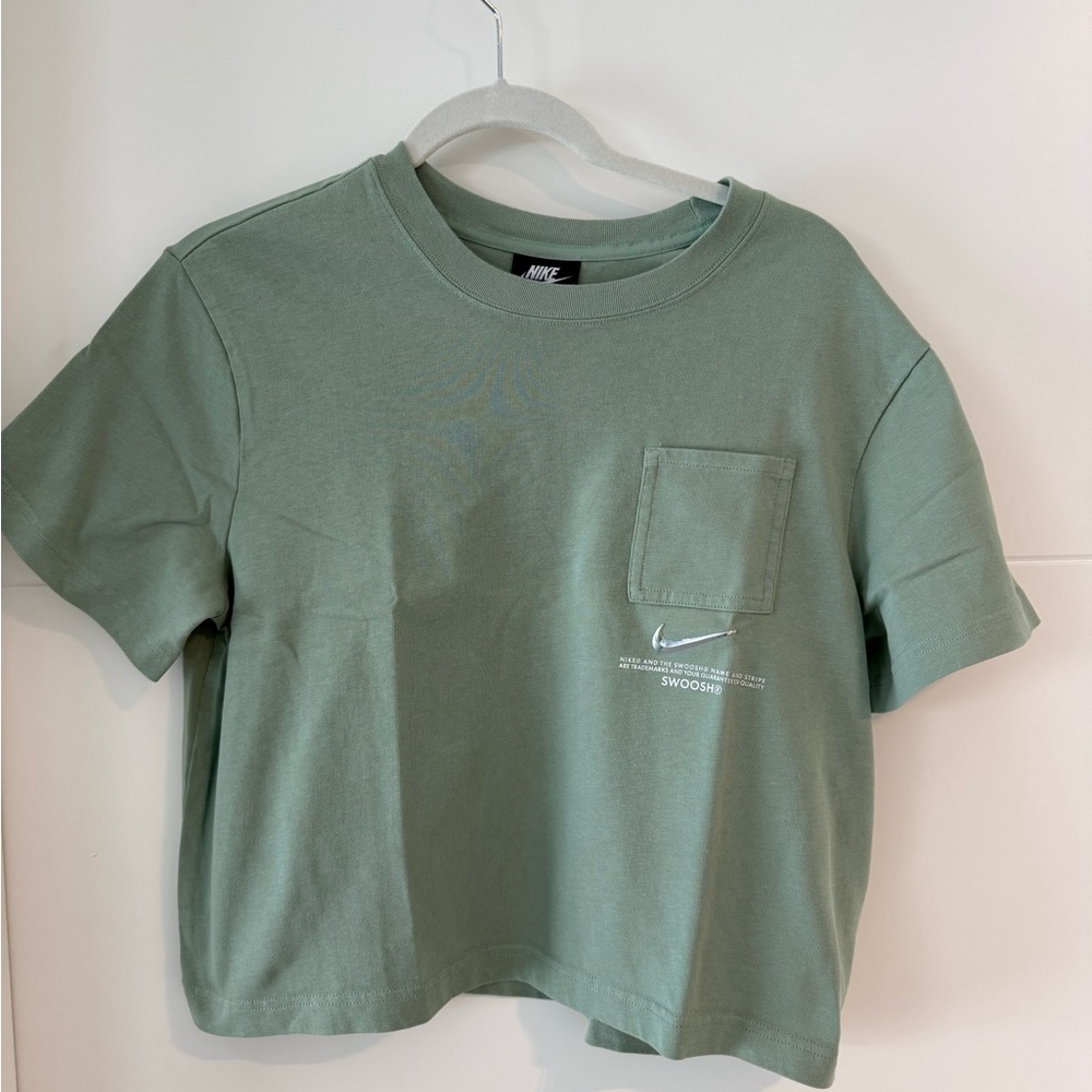 Nike Kids Sage Green Short Sleeve Tee